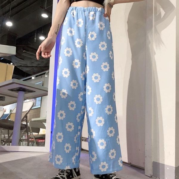 women's pants & capris women plus size punk style 2021 summer casual floral printed loose high waist ladies bright wide leg trouse, Black;white
women's pants & capris women plus size punk style 2021 summer casual floral printed loose high waist ladies bright wide leg trouse, Black;white