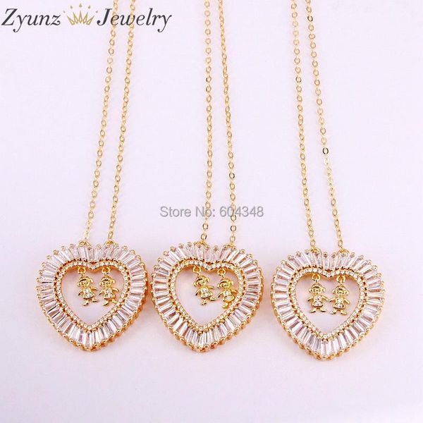 pendant necklaces 5pcs zyz333-5564 womens fashion jewelry heart with girl kids cz cubic zirconia mothers, Silver
pendant necklaces 5pcs zyz333-5564 womens fashion jewelry heart with girl kids cz cubic zirconia mothers, Silver
