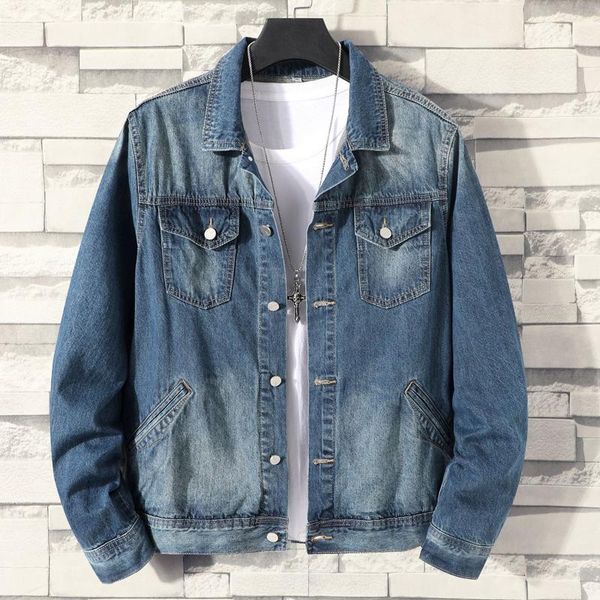 cotton denim jacket men casual solid color jeans autumn slim fit quality mens jackets men's, Black;brown
cotton denim jacket men casual solid color jeans autumn slim fit quality mens jackets men's, Black;brown