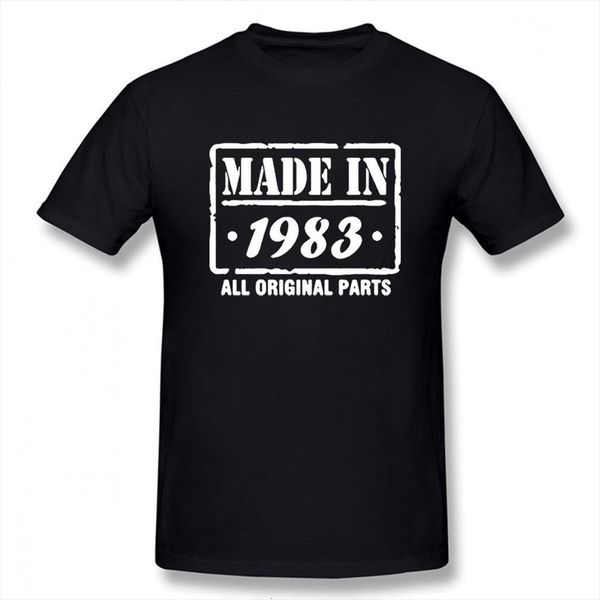 made in 1983 funny mens t shirts short sleeves hip hop oversized o neck cotton, White;black
made in 1983 funny mens t shirts short sleeves hip hop oversized o neck cotton, White;black