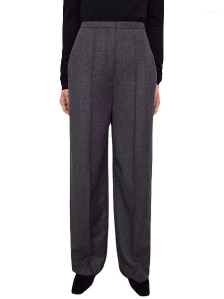 women's pants & capris wool blend stretch high-waist casual 2021 autumn and winter straight wide-leg suit, Black;white
women's pants & capris wool blend stretch high-waist casual 2021 autumn and winter straight wide-leg suit, Black;white