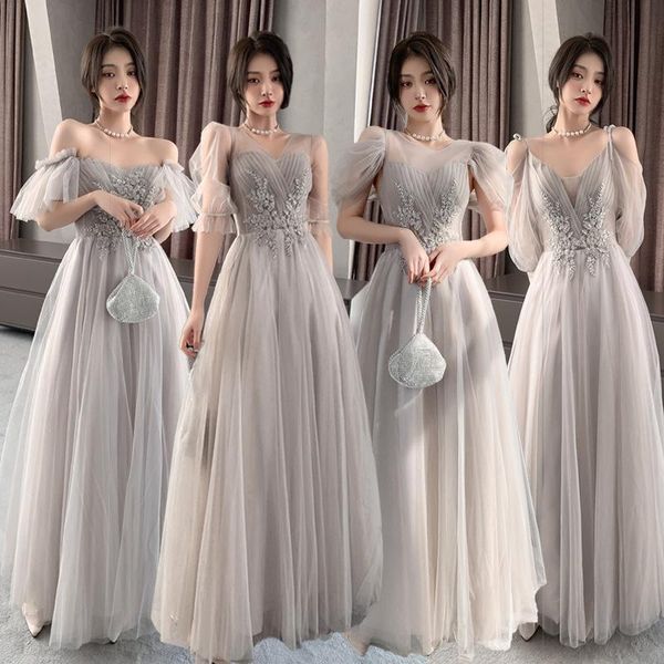 ethnic clothing grey chinese prom dress bridesmaid wedding banquet gown fairy temperament evening party slim appliques vestidos de festa, Red
ethnic clothing grey chinese prom dress bridesmaid wedding banquet gown fairy temperament evening party slim appliques vestidos de festa, Red