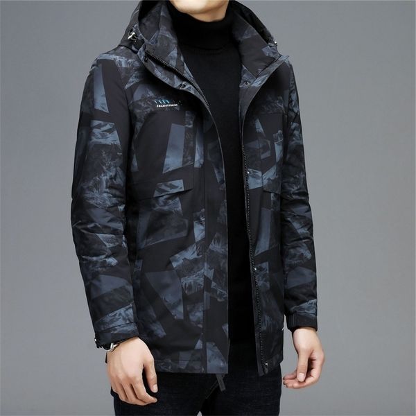 down jacket men's 2020 winter new middle-aged and young medium long thickened warm hooded camouflage suit men, Red
down jacket men's 2020 winter new middle-aged and young medium long thickened warm hooded camouflage suit men, Red