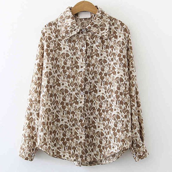 dress fashion arrival women animal printed loose full sleeves vintage leopard all match casual shirts, White
dress fashion arrival women animal printed loose full sleeves vintage leopard all match casual shirts, White