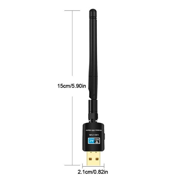 hubs 5.8g/2.4g wireless usb wifi adapter 600m network card receiver transmitter dual band for pc drop
hubs 5.8g/2.4g wireless usb wifi adapter 600m network card receiver transmitter dual band for pc drop