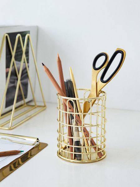 storage boxes & bins the nordic rose gold fashion iron brush holder multi-functional deskbox round makeup pen
storage boxes & bins the nordic rose gold fashion iron brush holder multi-functional deskbox round makeup pen