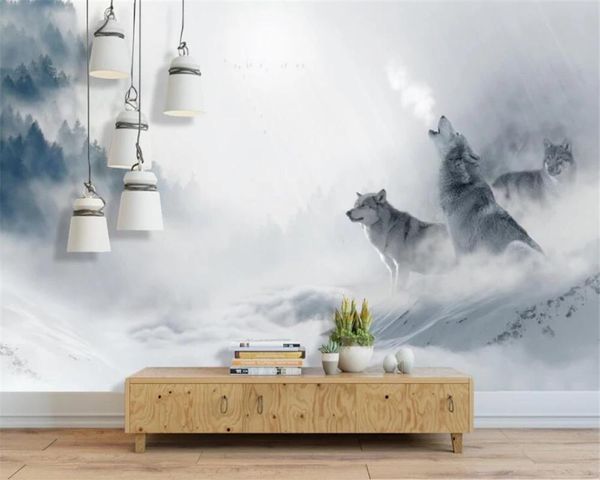 wallpapers custom 3d murals nordic abstract fog forest wolf landscape self adhesive for living room papel de parede waterproof
wallpapers custom 3d murals nordic abstract fog forest wolf landscape self adhesive for living room papel de parede waterproof