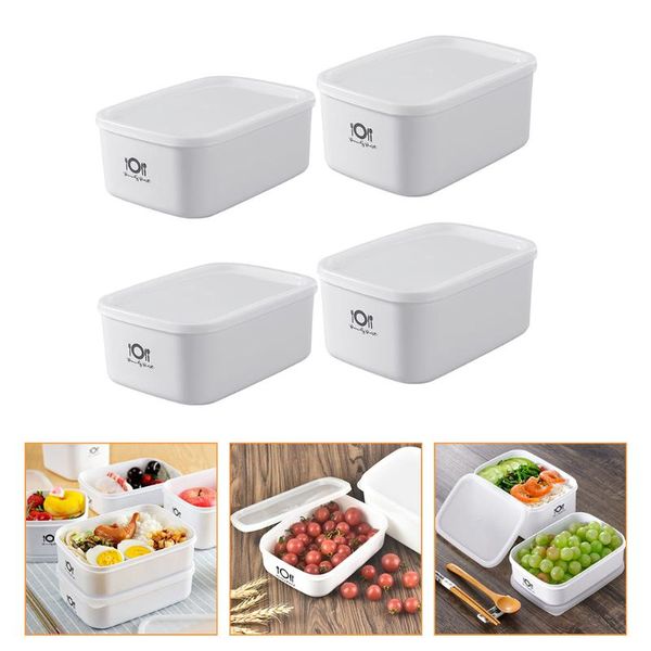 storage bottles & jars 1 set 4pcs sealed plastic food crispers containers boxes (white)
storage bottles & jars 1 set 4pcs sealed plastic food crispers containers boxes (white)