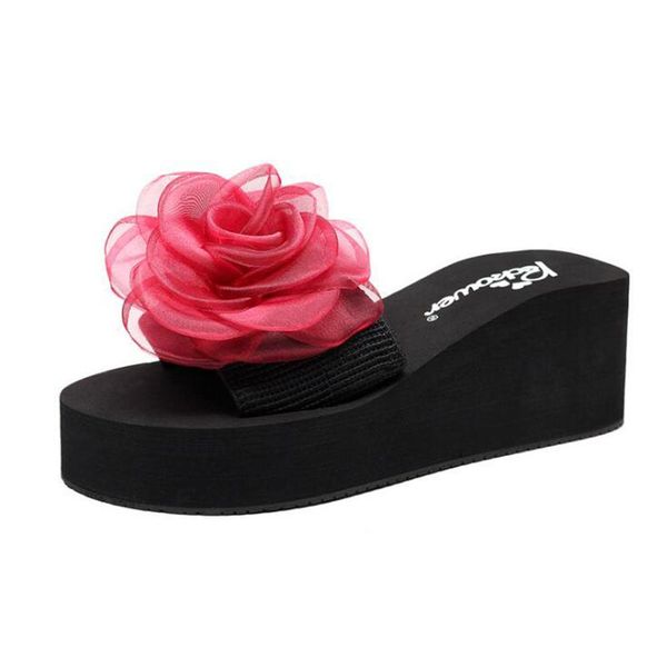 slippers women's summer beach wedge slides home bathroom slipper flip flops shoes outdoor loafers platform sandals b719, Black
slippers women's summer beach wedge slides home bathroom slipper flip flops shoes outdoor loafers platform sandals b719, Black