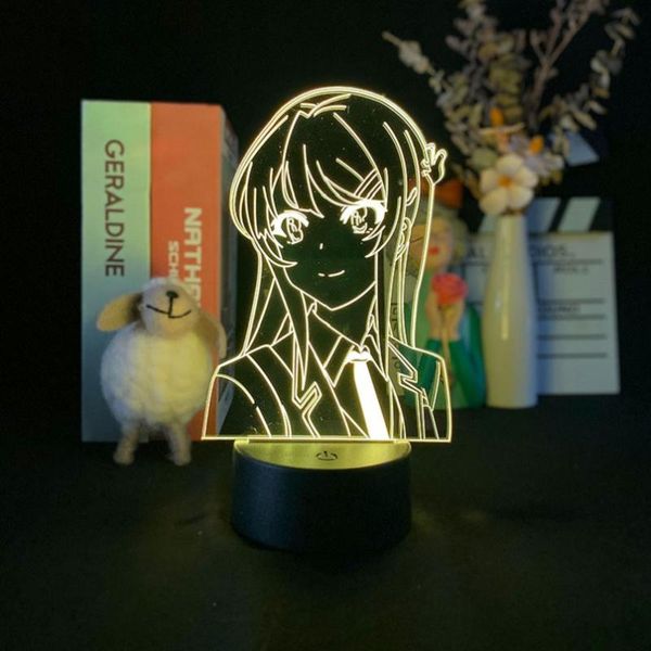 night lights anime running light led waifu mai sakurajima 3d table desk color change room party club el atmosphere decor app control
night lights anime running light led waifu mai sakurajima 3d table desk color change room party club el atmosphere decor app control