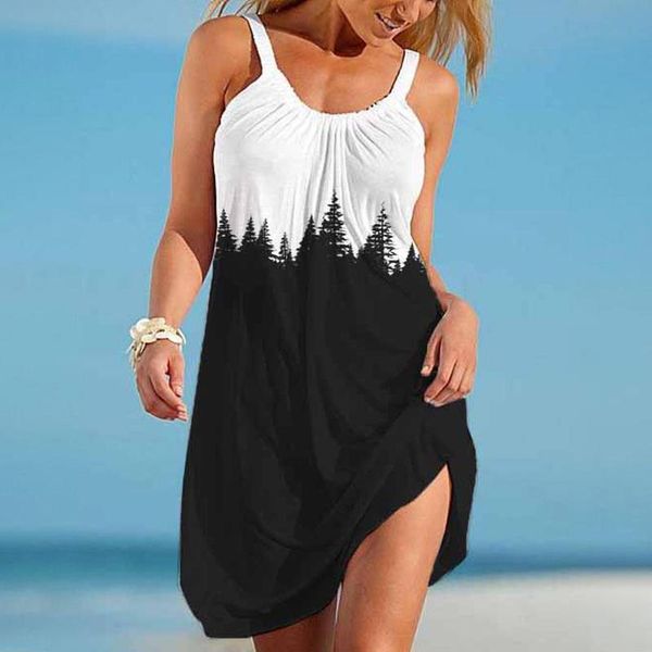 casual dresses cute cartoon print dress women's fashion u neck oversize ladies sleeveless hem loose beach mini robe femme, Black;gray
casual dresses cute cartoon print dress women's fashion u neck oversize ladies sleeveless hem loose beach mini robe femme, Black;gray