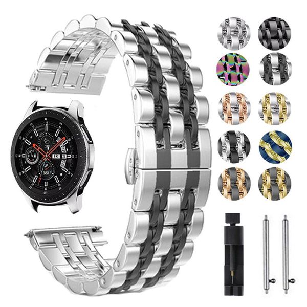 watch bands stainless steel strap for samsung galaxy active 2 44mm 40mm band bracelet gear sport/s2 s3 42mm 46mm wristbands 20mm 22mm, Black;brown
watch bands stainless steel strap for samsung galaxy active 2 44mm 40mm band bracelet gear sport/s2 s3 42mm 46mm wristbands 20mm 22mm, Black;brown