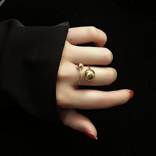 cluster rings 2021 jewelry designs stainless steel wedding for women fashion double deads open ring adjustable bijoux gift, Golden;silver
cluster rings 2021 jewelry designs stainless steel wedding for women fashion double deads open ring adjustable bijoux gift, Golden;silver