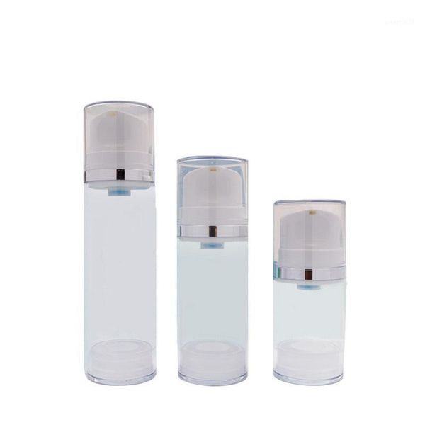 storage bottles & jars 50ml100ml150ml clear airless lotion bottle white pump plastic cosmetic packaging vacuum essence emulsion vials contai
storage bottles & jars 50ml100ml150ml clear airless lotion bottle white pump plastic cosmetic packaging vacuum essence emulsion vials contai