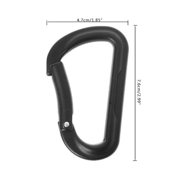 aluminum alloy d-ring carabiner outdoor camping keychain clip snap hook buckle j6pf cords, slings and webbing
aluminum alloy d-ring carabiner outdoor camping keychain clip snap hook buckle j6pf cords, slings and webbing
