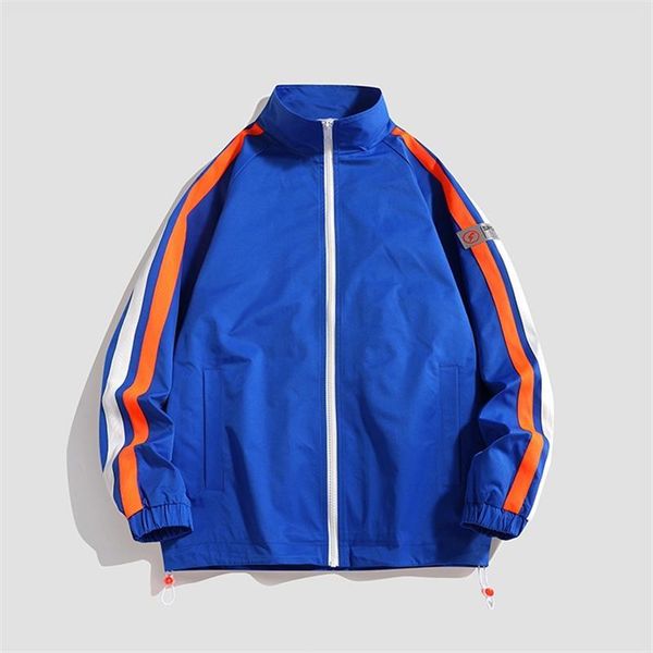 men's jackets 2021 spring autumn fashion couple casual outerwear stand-up collar sports women mens wind breaker jacket men clothing, Black;brown
men's jackets 2021 spring autumn fashion couple casual outerwear stand-up collar sports women mens wind breaker jacket men clothing, Black;brown