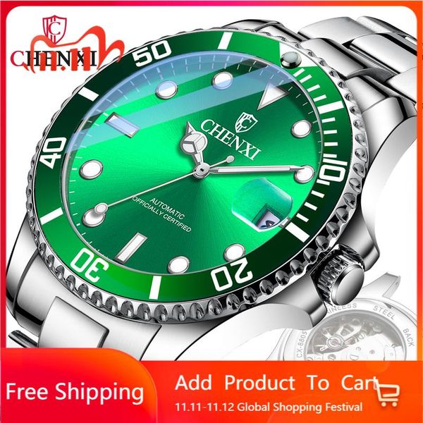 wristwatches chenxi diving water ghost -seller on douyin mechanical watch men's automatic transparent hollow steel, Slivery;brown
wristwatches chenxi diving water ghost -seller on douyin mechanical watch men's automatic transparent hollow steel, Slivery;brown