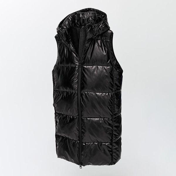 women's vests rr winter casual thick hooded women fashion black zipper closure coats elegant straight cotton female ladies, Black;white
women's vests rr winter casual thick hooded women fashion black zipper closure coats elegant straight cotton female ladies, Black;white