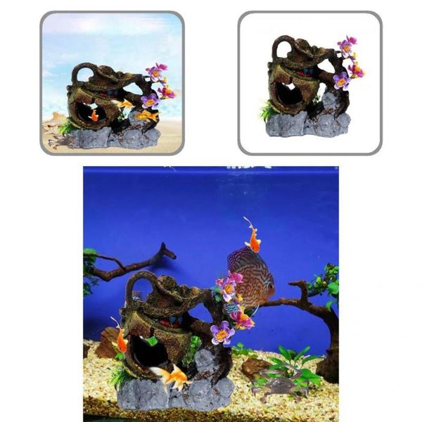 decorations practical artificial aquarium fish hiding flagon long-lasting tank cave beautiful for bonsai decoration
decorations practical artificial aquarium fish hiding flagon long-lasting tank cave beautiful for bonsai decoration