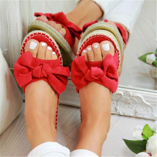 slippers adisputent terlik womans slip on sandals bow flat mule linen summer sliders espadrille shoes sizes chanclas de mujer, Black
slippers adisputent terlik womans slip on sandals bow flat mule linen summer sliders espadrille shoes sizes chanclas de mujer, Black
