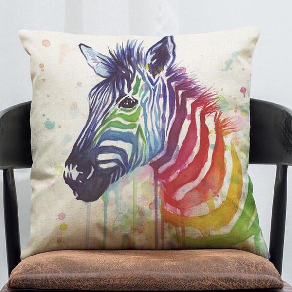 cushion/decorative pillow 1pc innovative bird rainbow cute animal zebra elephant wolf case retro cushion cover
cushion/decorative pillow 1pc innovative bird rainbow cute animal zebra elephant wolf case retro cushion cover