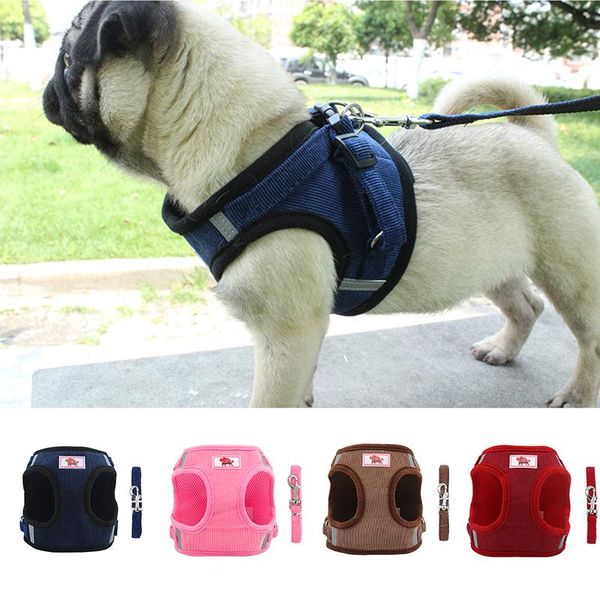 dog collars & leashes pet cat harness with leash adjustable vest walking dogs soft breathable collar puppy for small medium large chest stra
dog collars & leashes pet cat harness with leash adjustable vest walking dogs soft breathable collar puppy for small medium large chest stra
