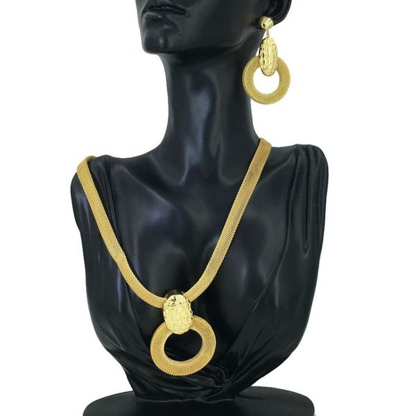 earrings & necklace mejewelry est dubai gold jewelry set women's exquisite wedding banquet dating fhk12181, Silver
earrings & necklace mejewelry est dubai gold jewelry set women's exquisite wedding banquet dating fhk12181, Silver