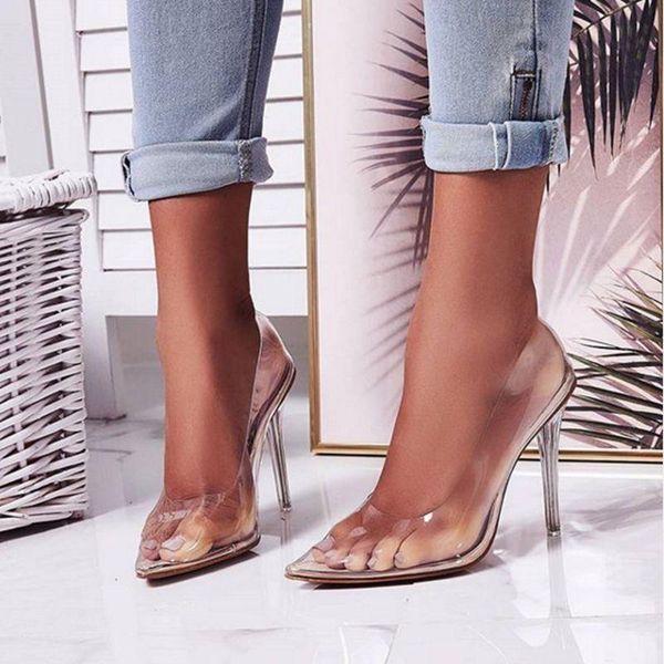 jinsen aite women sandals pvc clear high thin heels party wedding shoes 42 plus size cover heel slip-on js817, Black
jinsen aite women sandals pvc clear high thin heels party wedding shoes 42 plus size cover heel slip-on js817, Black