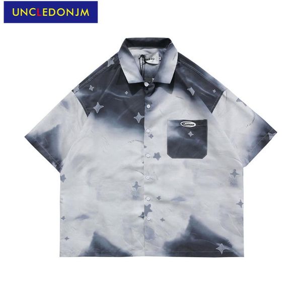 star print oversized button up shirt mens fashion clothing trends korean clothes harajuku vintage me-ly01 men's casual shirts, White;black
star print oversized button up shirt mens fashion clothing trends korean clothes harajuku vintage me-ly01 men's casual shirts, White;black