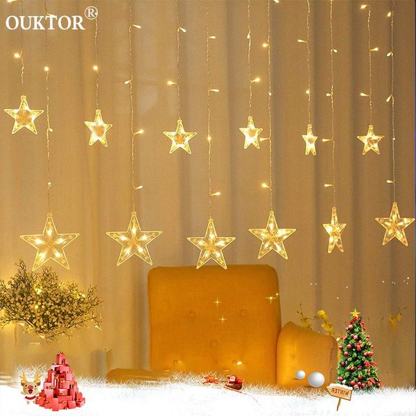 strings christmas led string fairy lights star curtain festoon garland for party wedding holiday tree decorations indoor
strings christmas led string fairy lights star curtain festoon garland for party wedding holiday tree decorations indoor