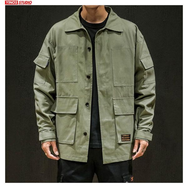 men's jackets drop autumn solid vintage cargo jacket male streetwear causal multi-pocket outwear slim fit windbreaker coats, Black;brown
men's jackets drop autumn solid vintage cargo jacket male streetwear causal multi-pocket outwear slim fit windbreaker coats, Black;brown