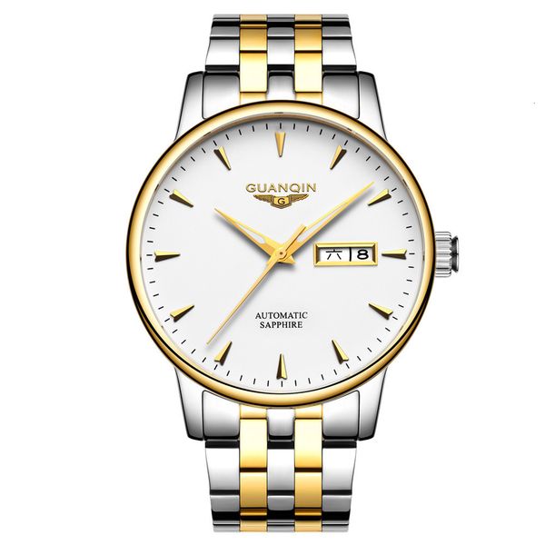 2021 guanqin fire automatic mechanical men watches business waterproof man clock saffier relogio masculino, Slivery;brown
2021 guanqin fire automatic mechanical men watches business waterproof man clock saffier relogio masculino, Slivery;brown