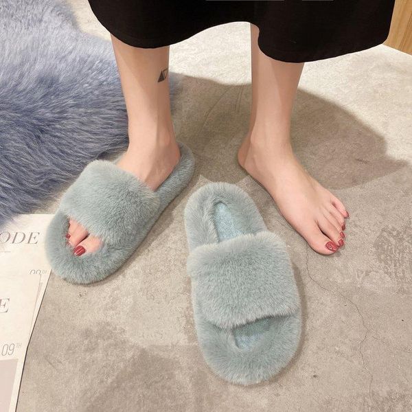 slippers artificial fur house fluffy ladies comfortable plush cute indoor toys in winter, Black
slippers artificial fur house fluffy ladies comfortable plush cute indoor toys in winter, Black