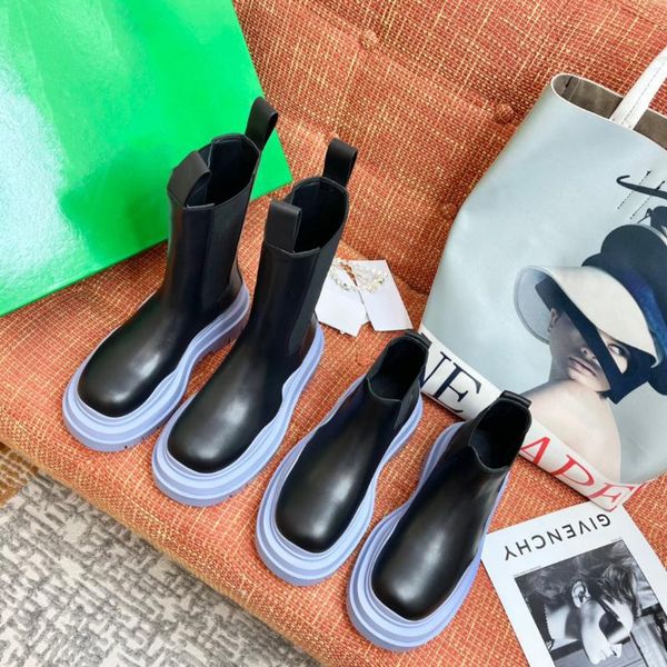 boots 2021 autumn winter women's middle tube thick-soled short mid heel leather blue, Black
boots 2021 autumn winter women's middle tube thick-soled short mid heel leather blue, Black