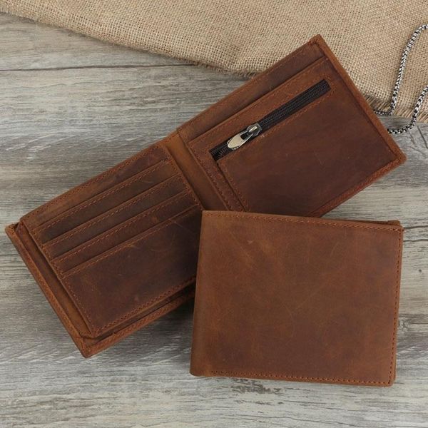 wallets brand men real genuine leather wallet crazy horse purse with zipper coin pocket vintage handmade short small clutch 6004, Red;black
wallets brand men real genuine leather wallet crazy horse purse with zipper coin pocket vintage handmade short small clutch 6004, Red;black