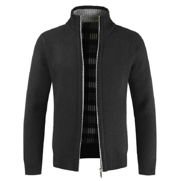 spring men's jacket slim fit stand collar zipper jackets men solid cotton thick warm casual sweater coat men 211013, Black;brown
spring men's jacket slim fit stand collar zipper jackets men solid cotton thick warm casual sweater coat men 211013, Black;brown