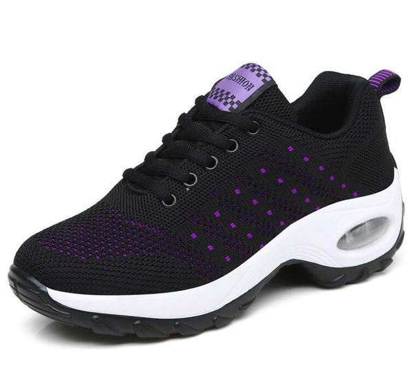 spring flying woven mesh rocking shoes thick bottom lightweight wild lace casual female increased high dress, Black
spring flying woven mesh rocking shoes thick bottom lightweight wild lace casual female increased high dress, Black
