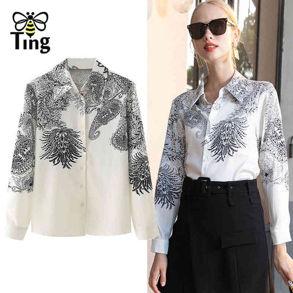 vintage elegant art aesthetic clothes women blouses floral printing button up office lady shirts omighty chic 210513, White
vintage elegant art aesthetic clothes women blouses floral printing button up office lady shirts omighty chic 210513, White