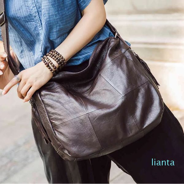 layer cowhide women's bag fashion tassel single shoulder oblique span large simple and generous
layer cowhide women's bag fashion tassel single shoulder oblique span large simple and generous