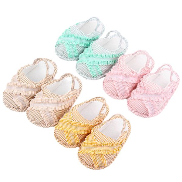 baby first walkers infant shoes toddler girls footwear summer newborn sandals moccasins soft plaid shoe 0-12 months b8282
baby first walkers infant shoes toddler girls footwear summer newborn sandals moccasins soft plaid shoe 0-12 months b8282