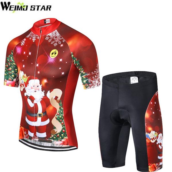 racing sets weimostar women men's cycling jersey set short sleeve biking shirts christmas santa claus tree shorts padded, Black;blue
racing sets weimostar women men's cycling jersey set short sleeve biking shirts christmas santa claus tree shorts padded, Black;blue
