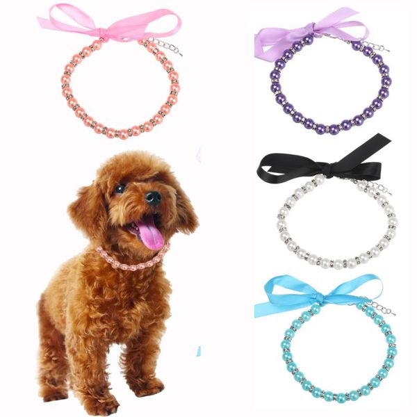 cat collars & leads dog pearl rhinestone necklace pet collar accessories jewelry neck chain for small dogs large cats puppy
cat collars & leads dog pearl rhinestone necklace pet collar accessories jewelry neck chain for small dogs large cats puppy