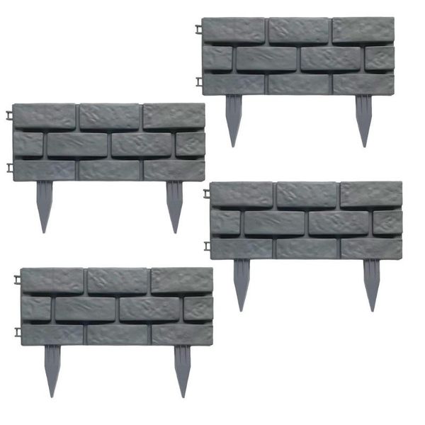 fencing, trellis & gates 4pcs detachable splicing garden plastic fence imitation stone frame brick effect lawn trim yard
fencing, trellis & gates 4pcs detachable splicing garden plastic fence imitation stone frame brick effect lawn trim yard