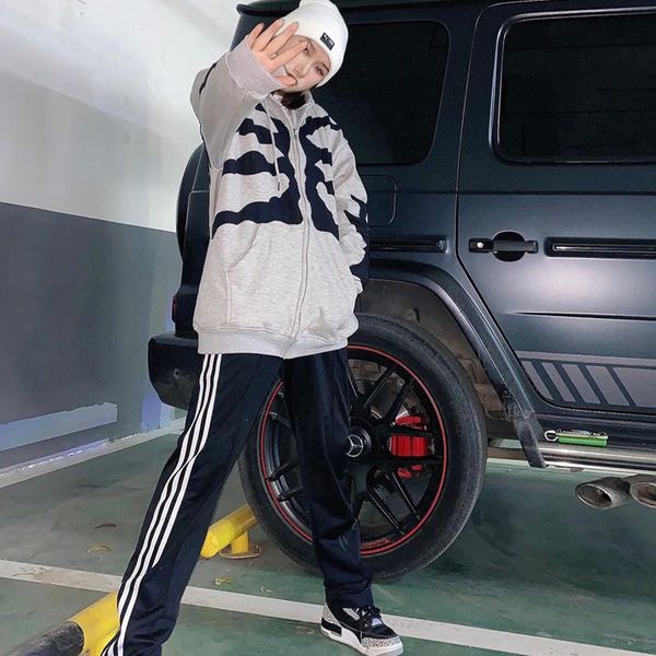 women's jackets zip-up y2k harajuku anime gothic korean style loose skull print grunge winter long-sleeved hooded jacket solid color, Black;brown
women's jackets zip-up y2k harajuku anime gothic korean style loose skull print grunge winter long-sleeved hooded jacket solid color, Black;brown
