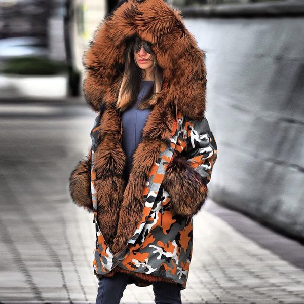 women's jackets fashion womens hooded faux fur coat plus size ladies lining winter warm thick long jacket overcoat, Black;brown
women's jackets fashion womens hooded faux fur coat plus size ladies lining winter warm thick long jacket overcoat, Black;brown