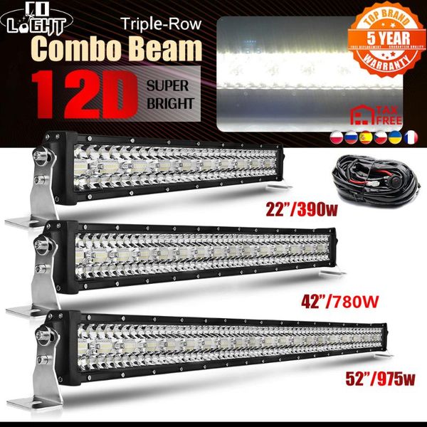 working light co super bright 22" 32" 42" 52" 4x4 led bar offroad spot flood combo beam 3-row work truck atv suv 12v 24v
working light co super bright 22" 32" 42" 52" 4x4 led bar offroad spot flood combo beam 3-row work truck atv suv 12v 24v
