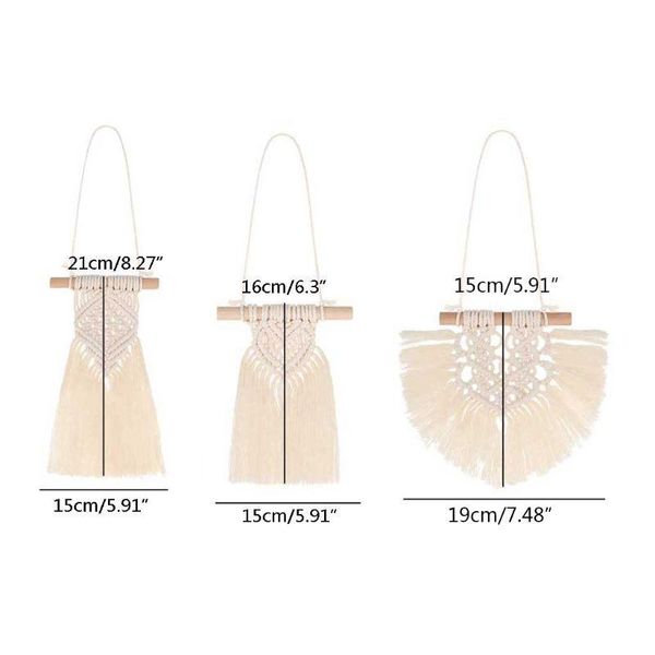 decorative objects & figurines 27rf nordic hand-woven boho tassel wall hanging ornaments kids room decoration wind chimes po props
decorative objects & figurines 27rf nordic hand-woven boho tassel wall hanging ornaments kids room decoration wind chimes po props