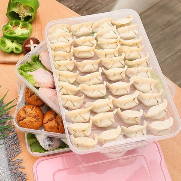 kitchen storage & organization multi-layer refrigerator dumplings box with lid household food preservation tray plastic fresh case stackable
kitchen storage & organization multi-layer refrigerator dumplings box with lid household food preservation tray plastic fresh case stackable