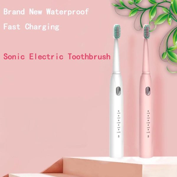 smart electric toothbrush sonic with 2 brush heads 5 modes ipx7 waterproof toothbrushes for adults and kids
smart electric toothbrush sonic with 2 brush heads 5 modes ipx7 waterproof toothbrushes for adults and kids
