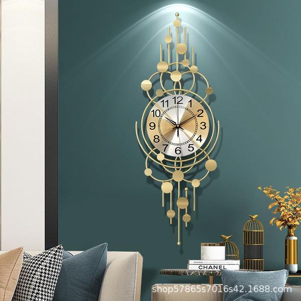 wall clocks cross-border e-commerce personalized creative simple clock nordic light luxury living room decoration iron art
wall clocks cross-border e-commerce personalized creative simple clock nordic light luxury living room decoration iron art